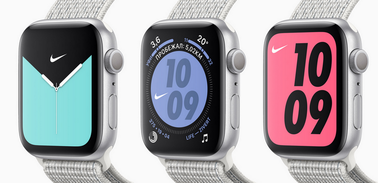 Apple Watch Nike-эксклюзивные циферблаты